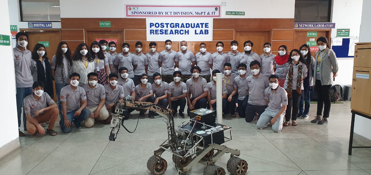 “MIST Team Mongol Barota” is waiting to compete in the final round in University Rover Challenge (URC)